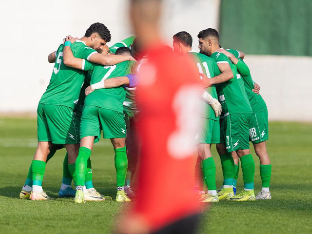 השיגו שלושה שערים מהירים. שחקני אחי נצרת (אמיר חשיבון)